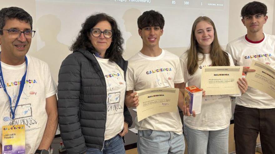 El García Barros obtiene un primer premio en el desafío de Galiciencia