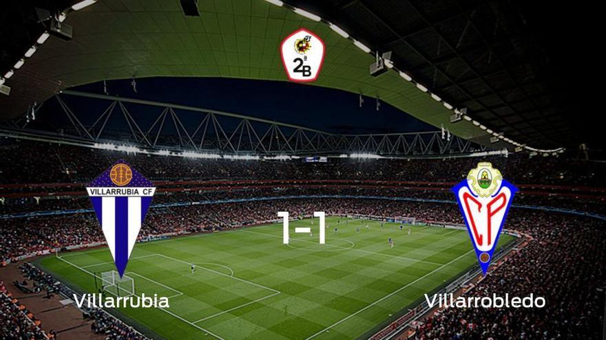 Reparto de puntos entre el Villarrubia y el Villarrobledo (1-1)