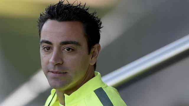 Xavi Rampat La rueda de prensa de Xavi, después del entrenamiento