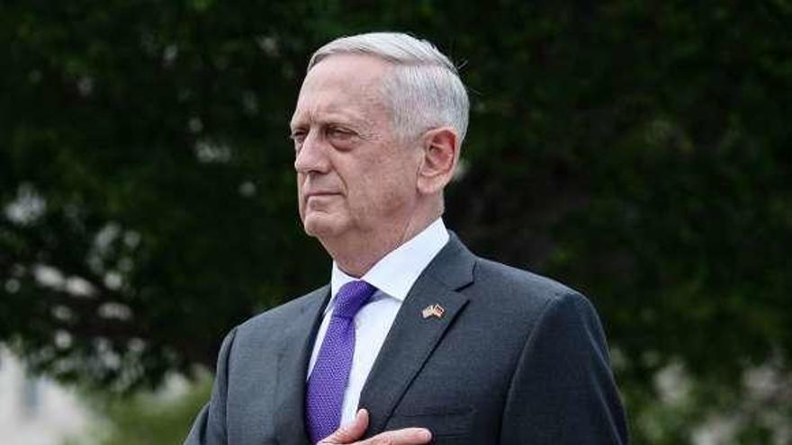 El secretario de Defensa de Estados Unidos, James Mattis.