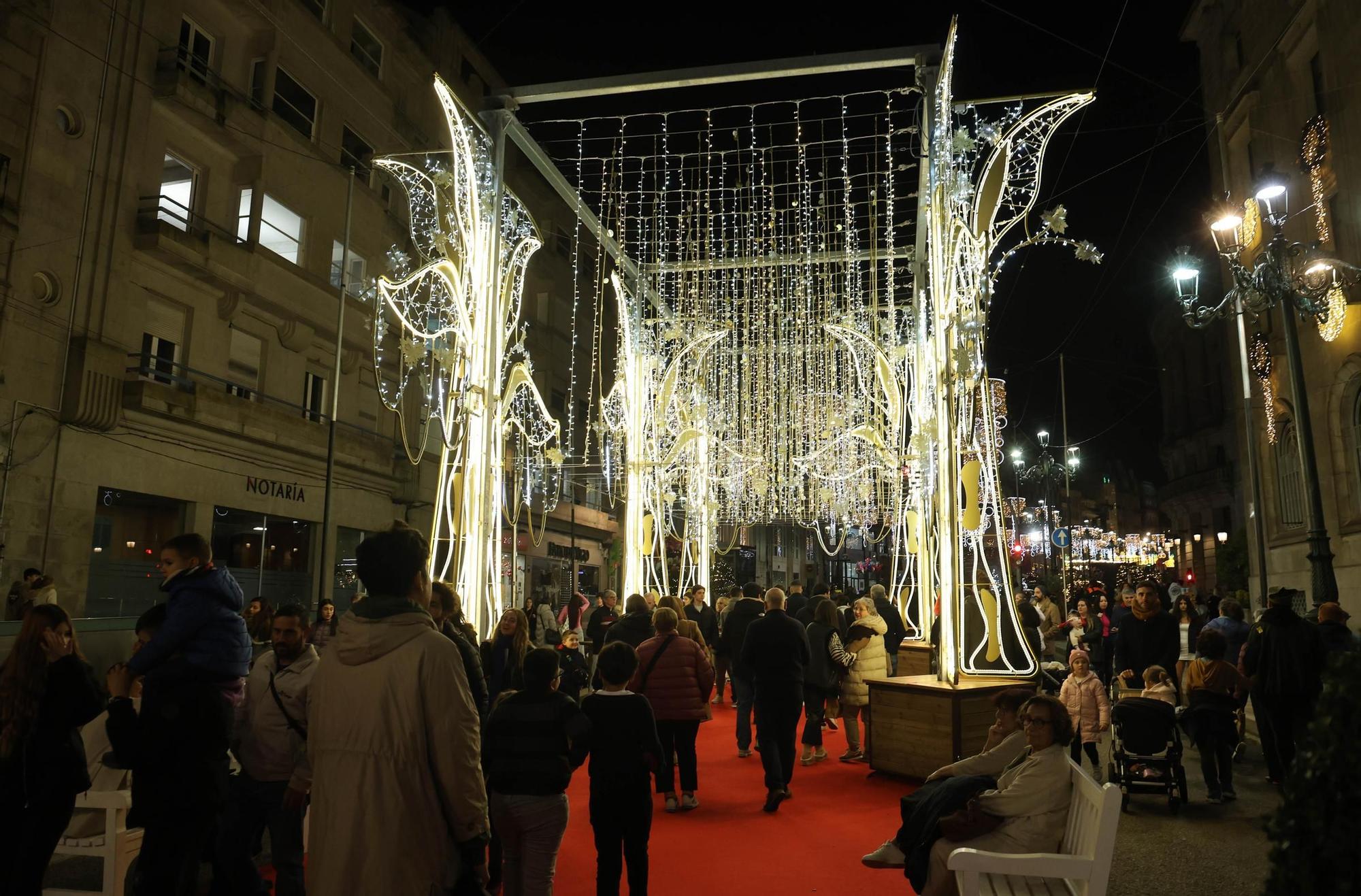 La Navidad de Vigo ya deslumbra al mundo