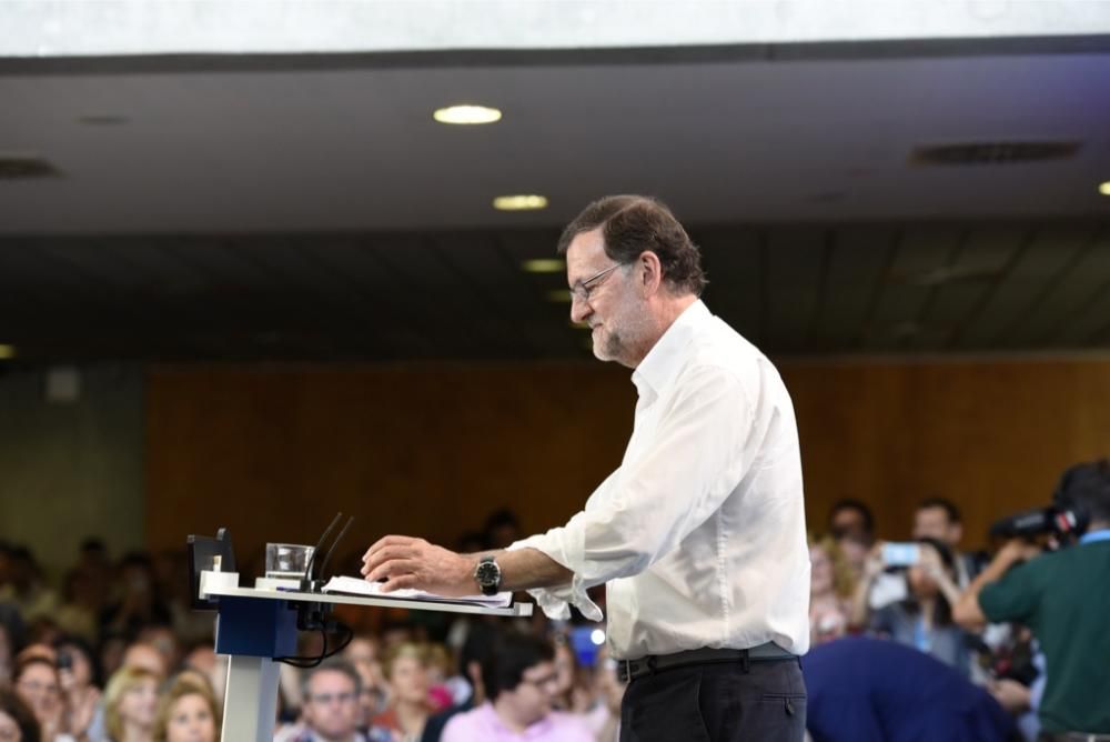 Mitin de Mariano Rajoy en el Auditorio de Murcia