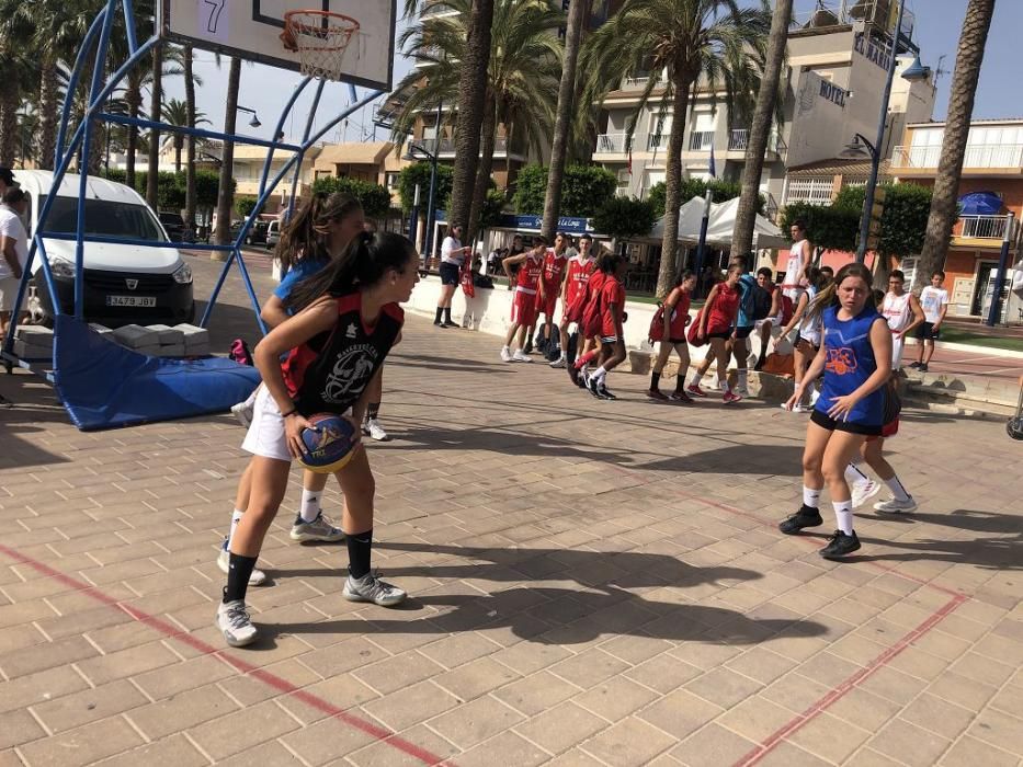 Campeonato de baloncesto 3x3 en La Ribera