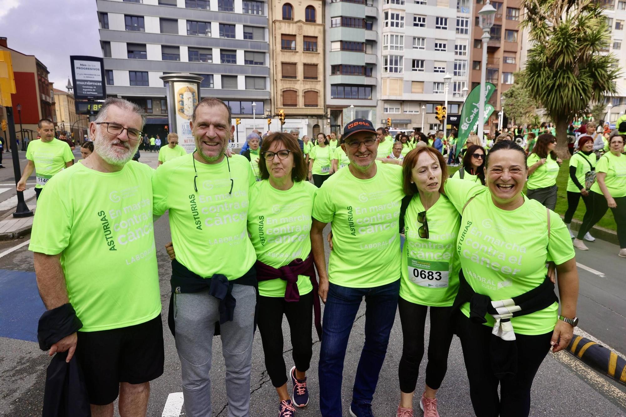 Así fue la carrera contra el cáncer de Gijón: en imágenes