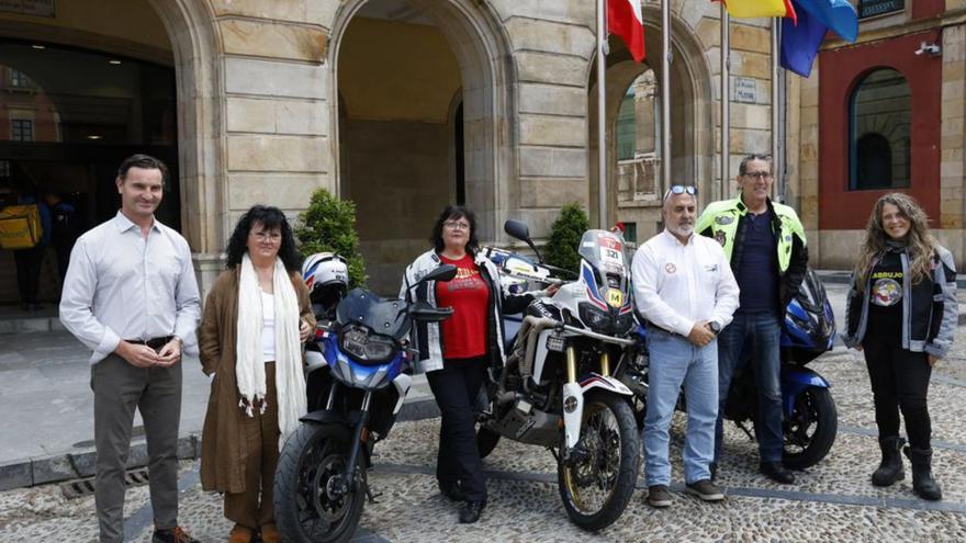 Una ruta motera por los enfermos de ELA