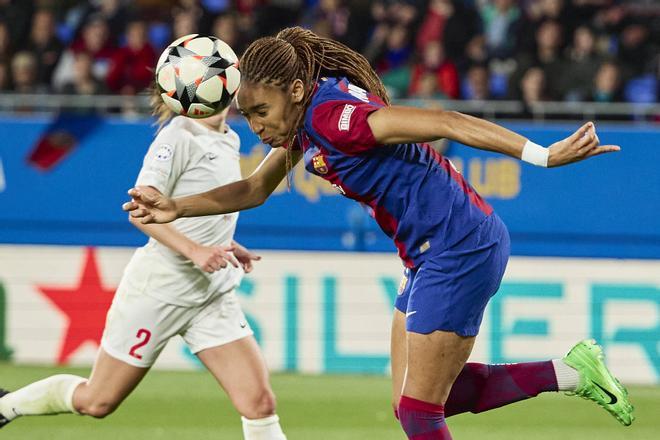 FC Barcelona - SK Brann Kvinner, la vuelta de cuartos de final de la Champions League femenina, en imágenes