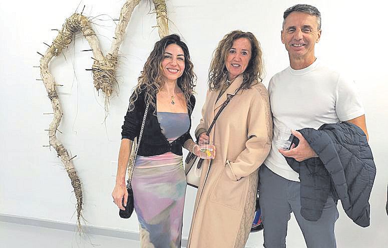 Catalina Pons, Yolanda Gelabert y Xisco García.