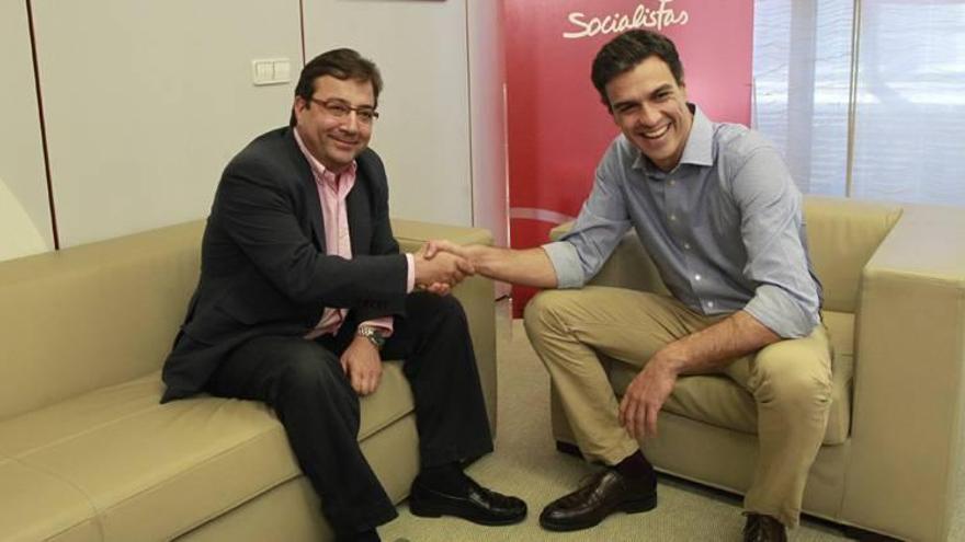 Vara se reúne mañana con Pedro Sánchez en Mérida en Presidencia