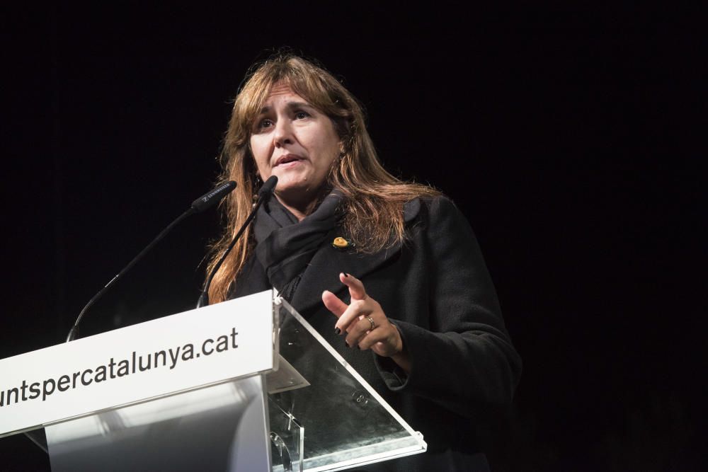 Acte de campanya de JXcat a Lledoners