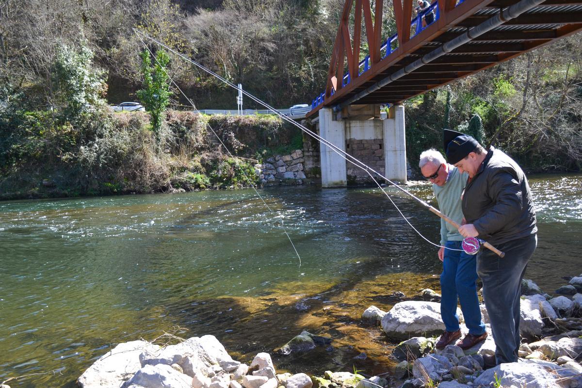 River Flow, caña para pescar el salmón en los ríos del norte de España