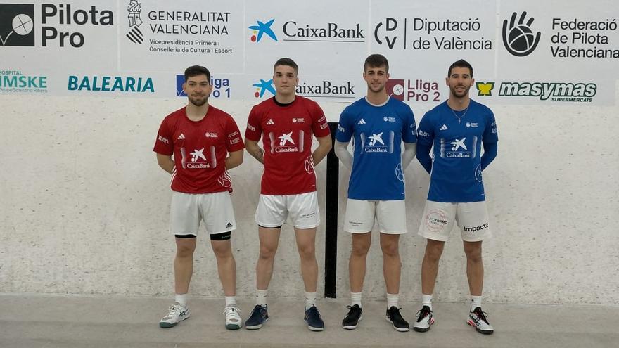 David, de Xeraco, i Ricardet, campions de la fase regular en la Lliga CaixaBank de Raspall Pro 2