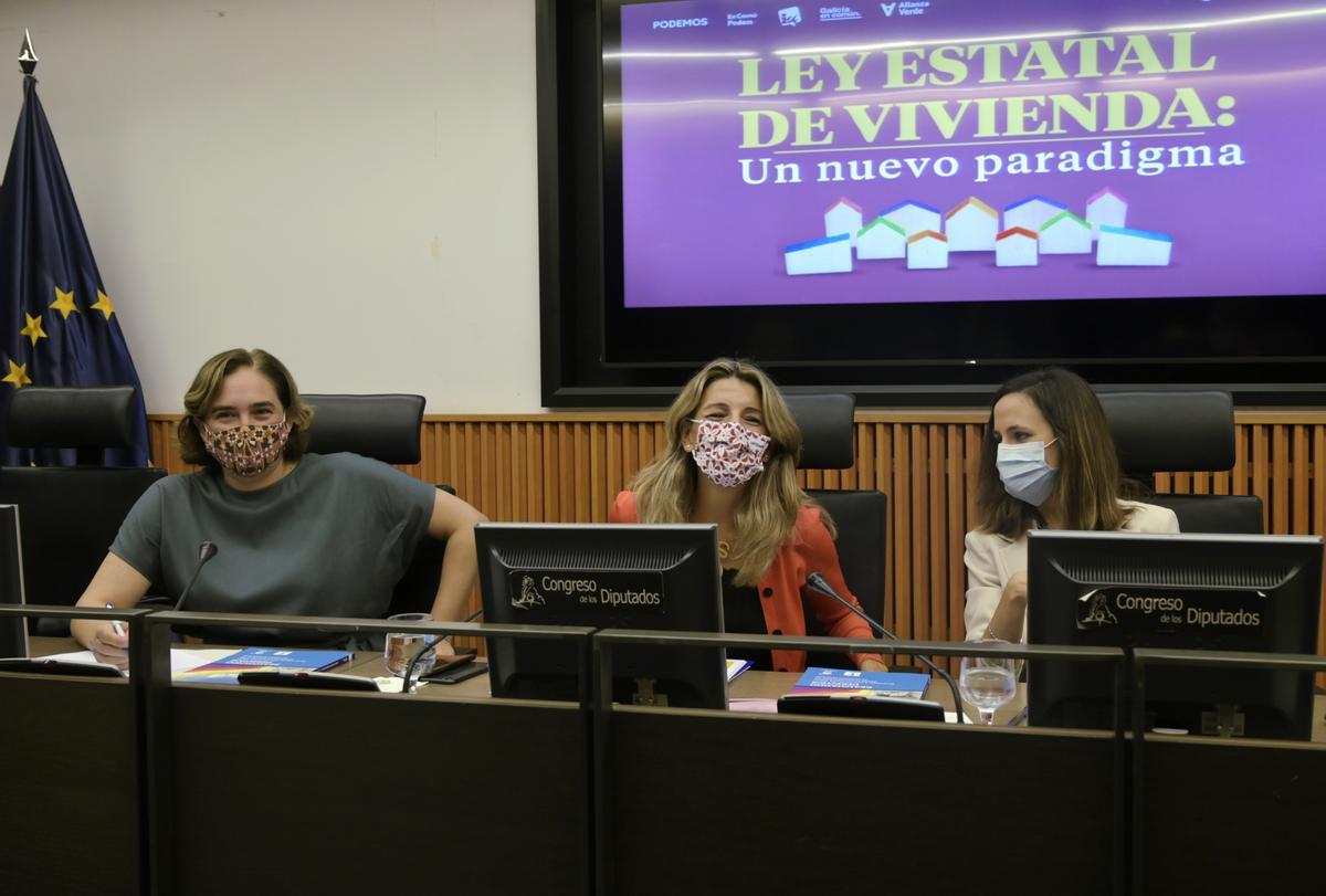 Colau s’emociona al recordar el seu passat com a activista en defensa de la vivenda Colau s’emociona al recordar el seu passat com a activista en defensa de la vivenda