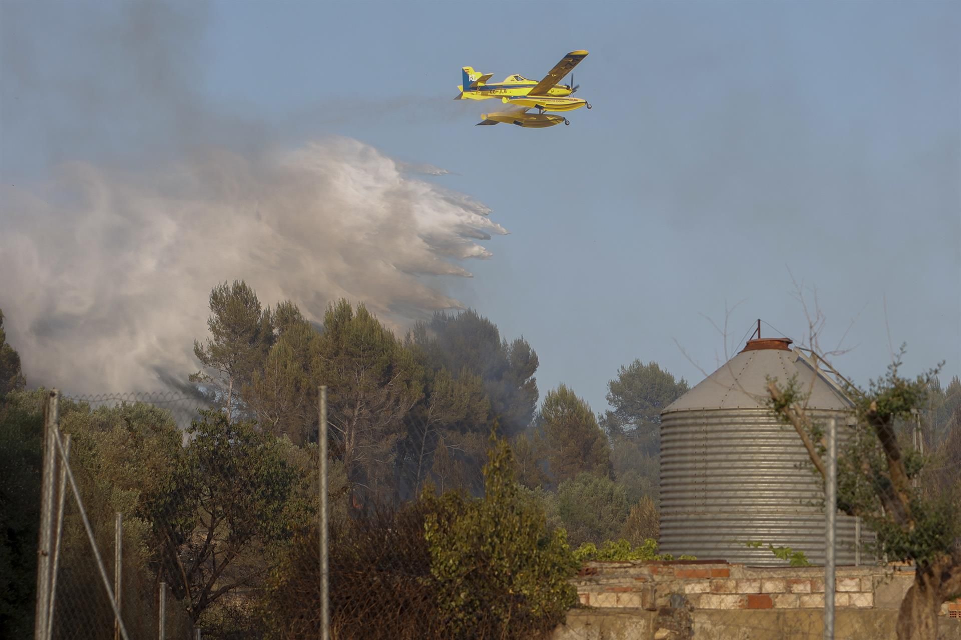 Galería: Las imágenes del incendio forestal de Caudiel