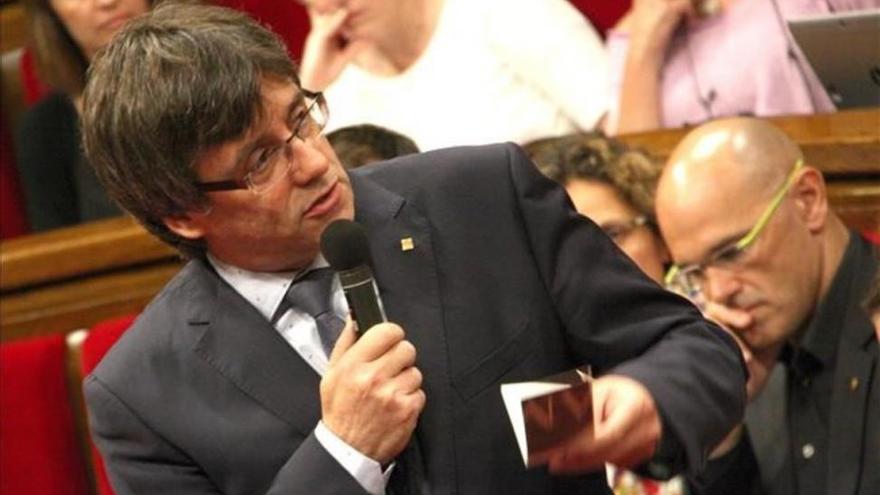 Puigdemont aprecia un &quot;cambio de actitud&quot; de la UE con Escocia y prevé lo mismo con Cataluña