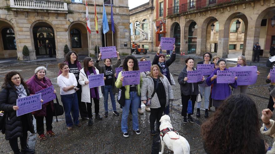 &quot;Os necesitamos a todas&quot;, la llamada unitaria del feminismo para ocupar el 8M las calles de Gijón