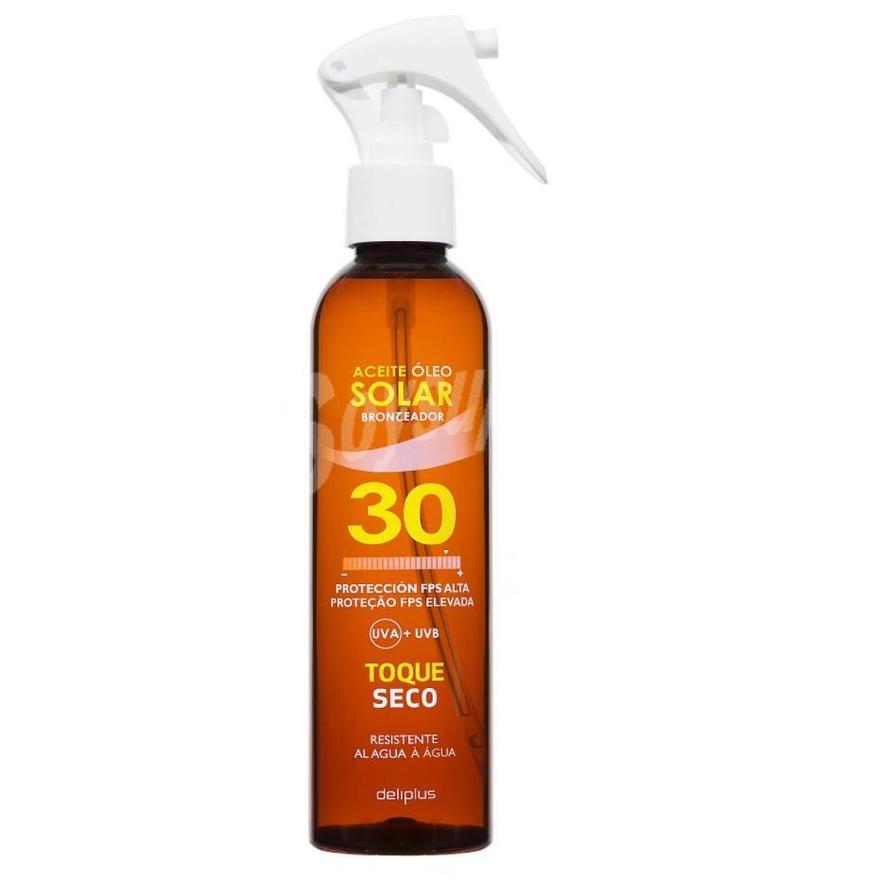 Aceite solar SPF30 de Mercadona