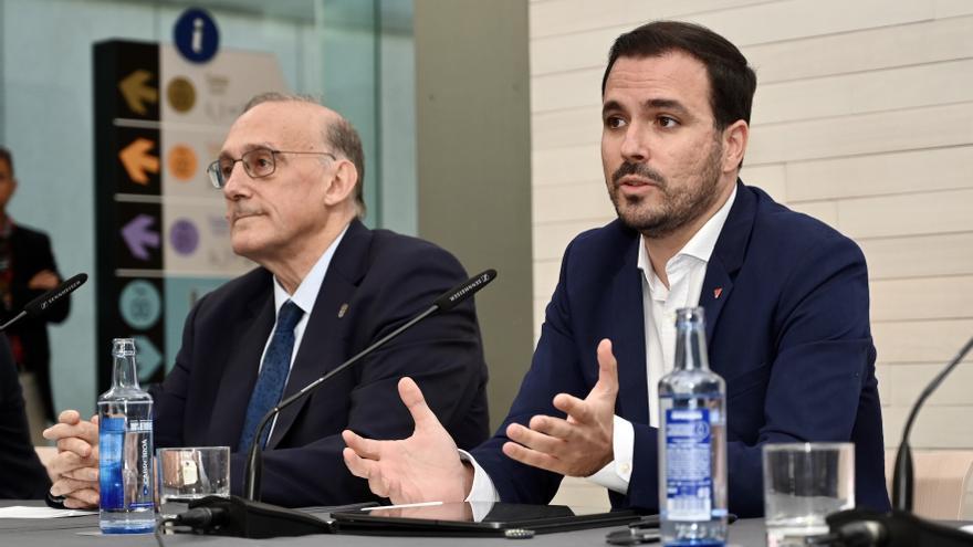 Alberto Garzón sobre el crecimiento: “Tiene que haber un techo ecológico y un suelo social”