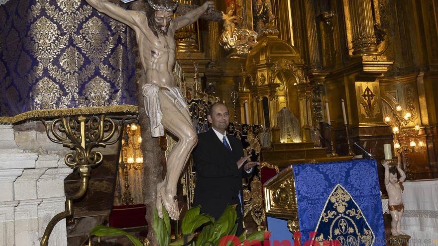 Juan Esteban Piernas pregona la Semana Santa de Caravaca