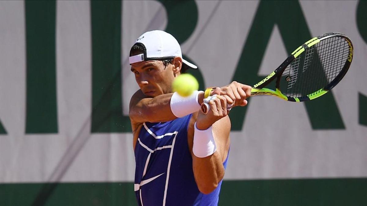 Rafa Nadal, a punto para Roland Garros