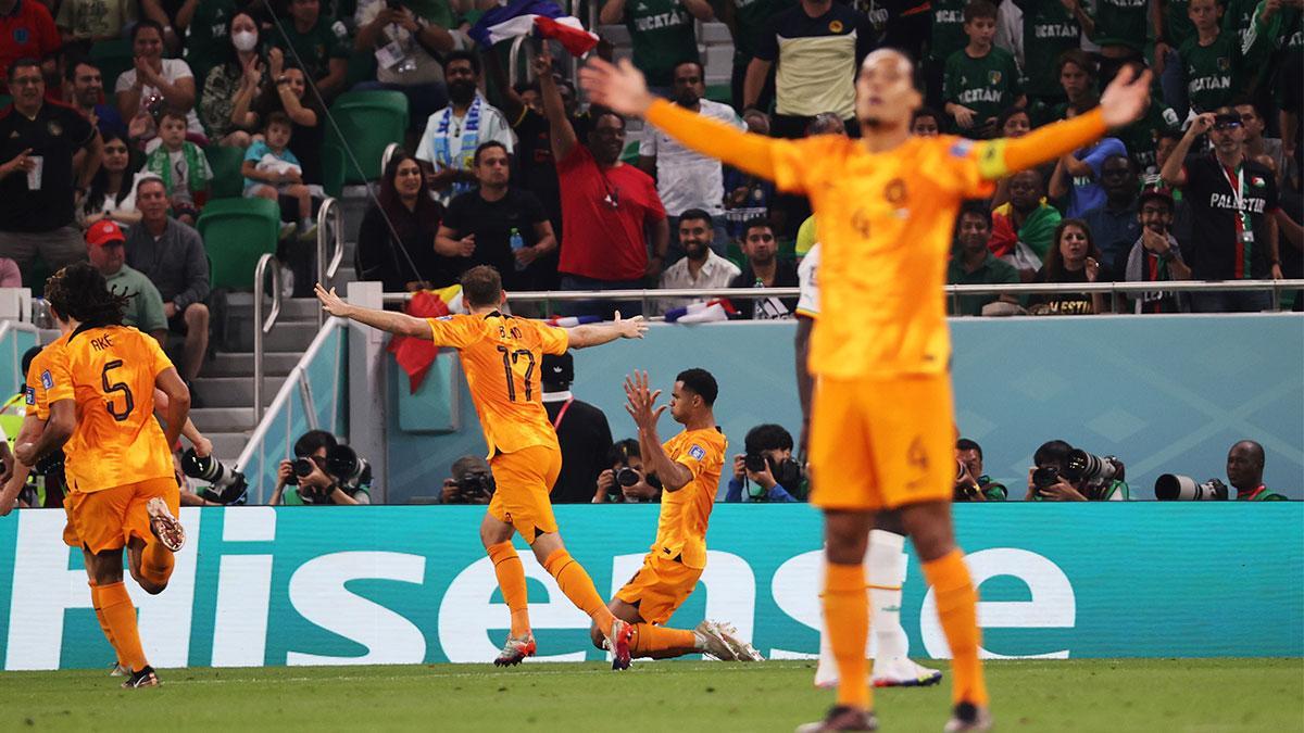 Senegal - Países Bajos | El gol de Cody Gakpo