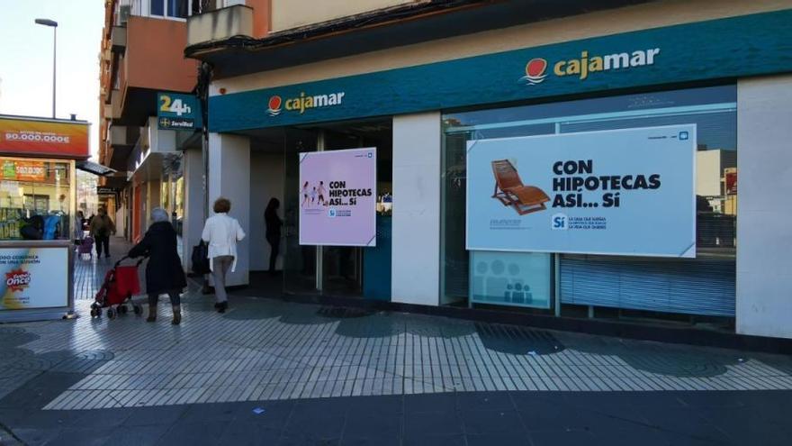 La sucursal bancaria donde ha ocurrido el robo