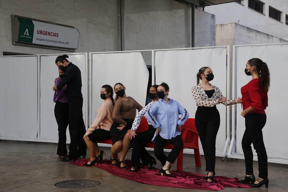 Coreografía del alumnado del Conservatorio Profesional de Danza.