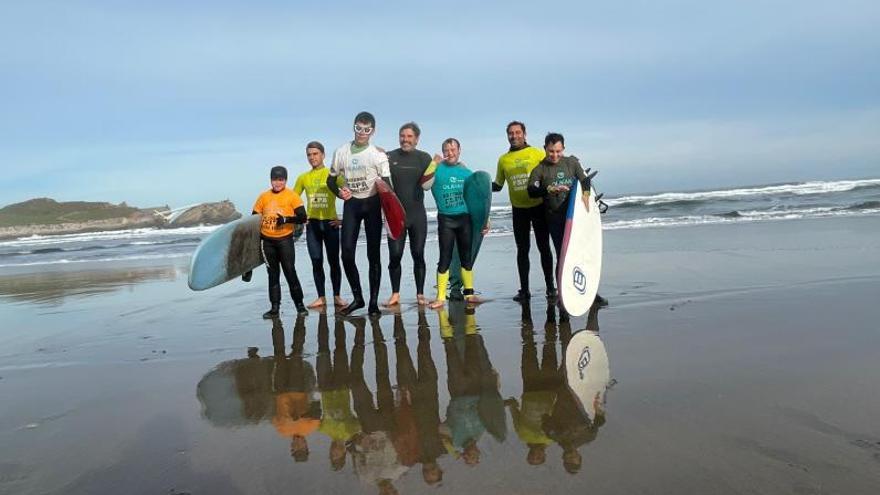 Participantes en la modalidad de surf adaptado. | FSPA