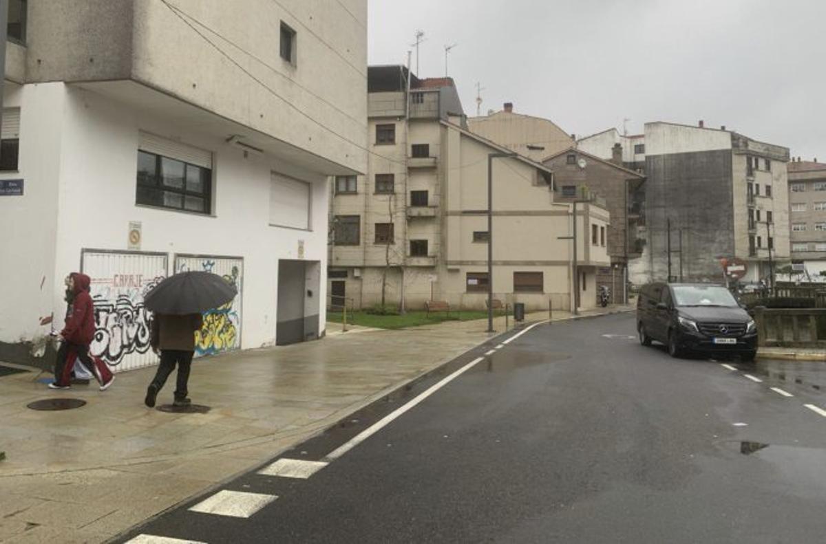 Las nuevas aceras más amplias. | A. PINACHO