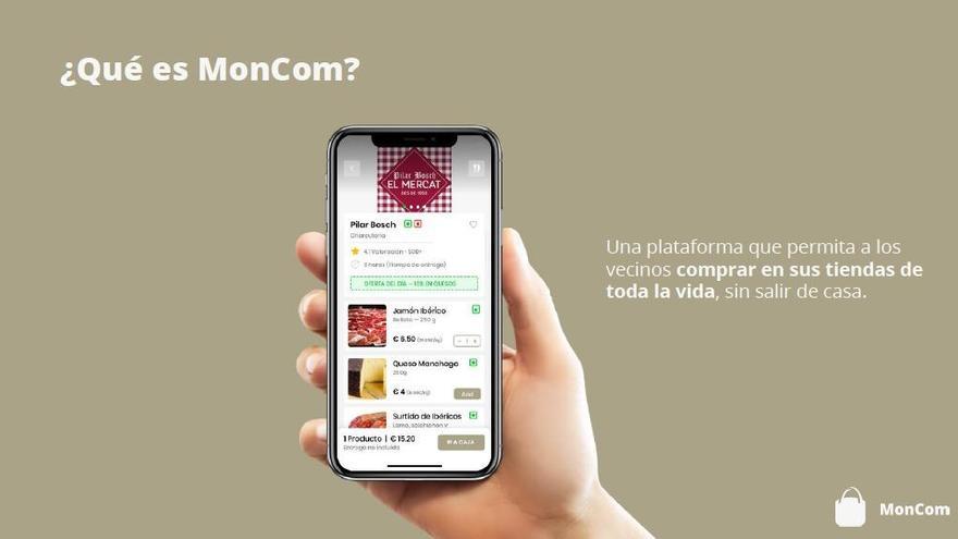 MonCom, una idea de plataforma colaborativa de venta online en Moncada