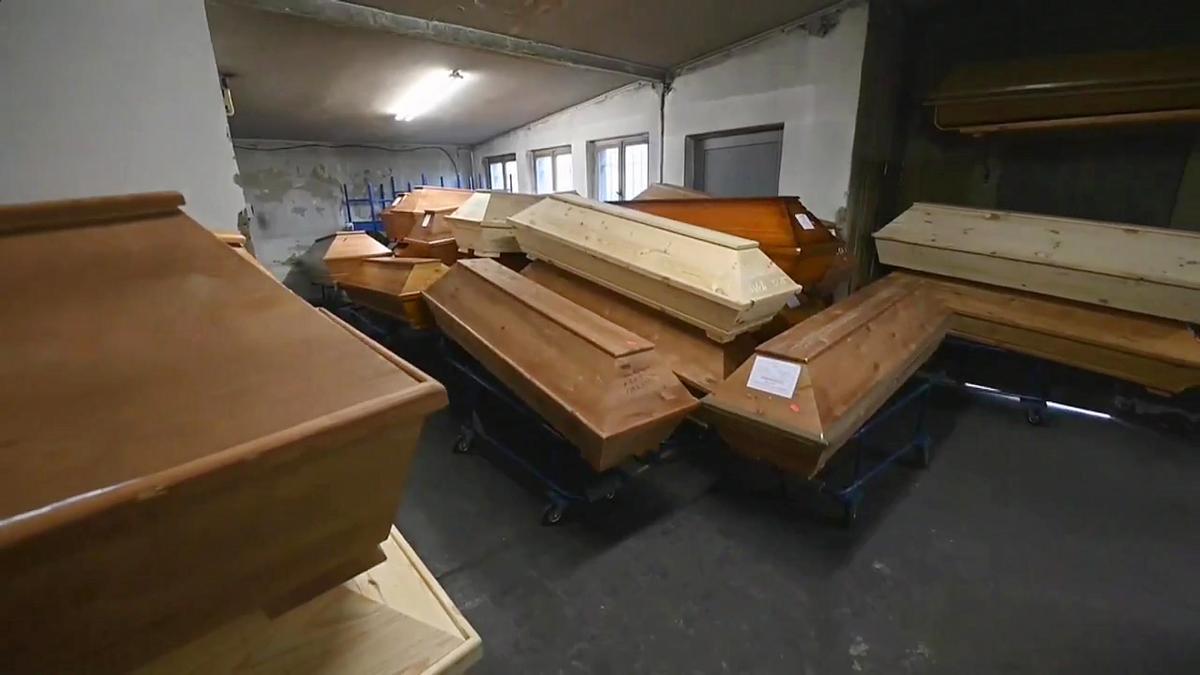Crematorio de Alemania desbordado por el aumento de fallecimientos con covid-19