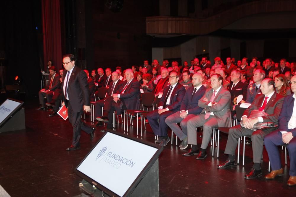 Presentación de la Fundación Escuela de Fútbol de Mareo Real Sporting de Gijón.