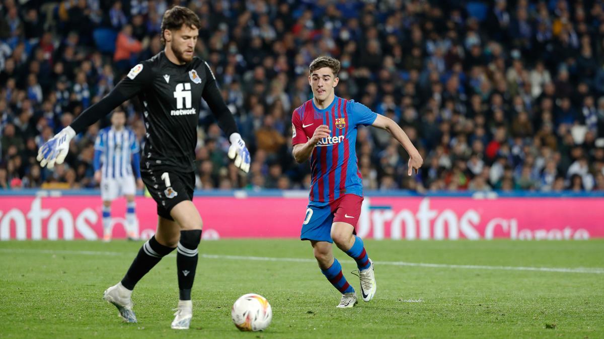 FC Barcelona - Benfica | La ocasión de Gavi