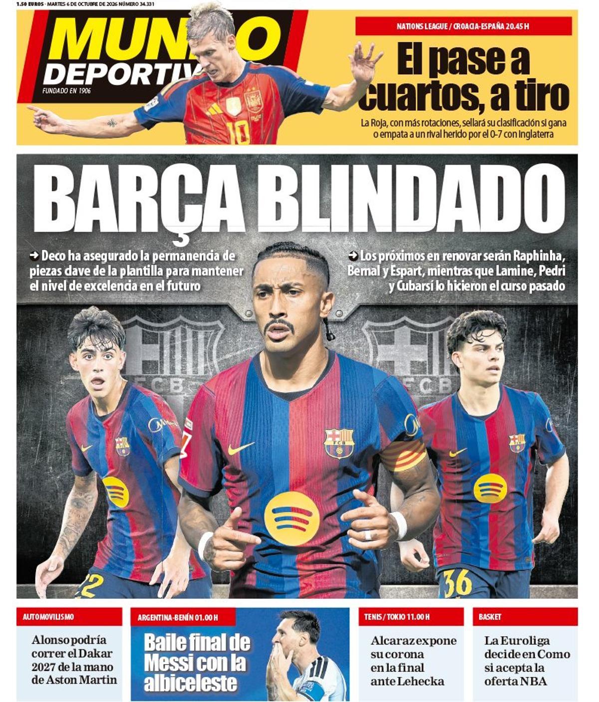 Estas son las portadas de la prensa deportiva de hoy Estas son las portadas de la prensa deportiva de hoy