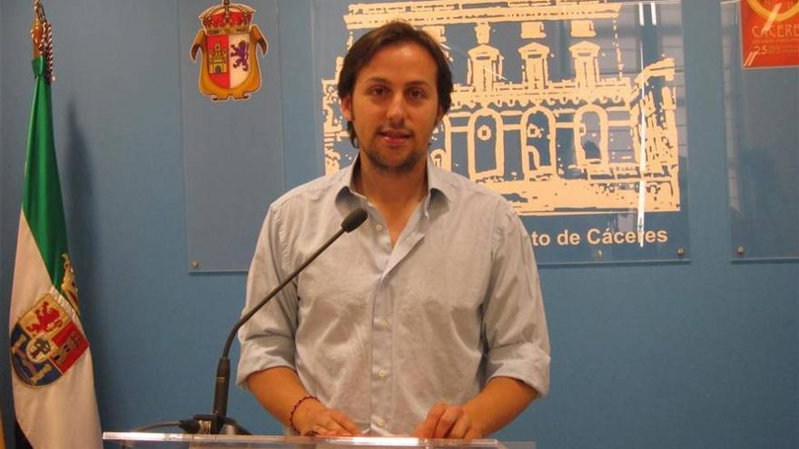 Jorge Carrasco no repetirá en la lista del PP de Cáceres para las elecciones locales de mayo