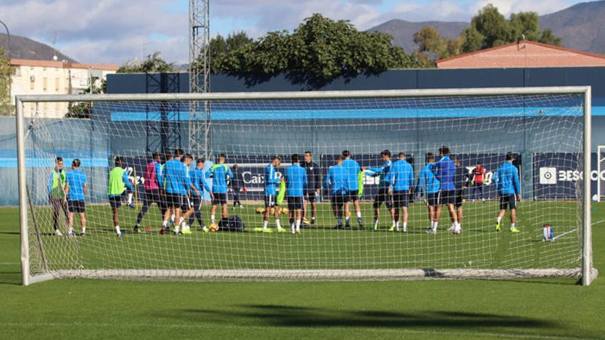 El Málaga CF ha preparado con mimo el duelo ante el Sporting durante la semana.