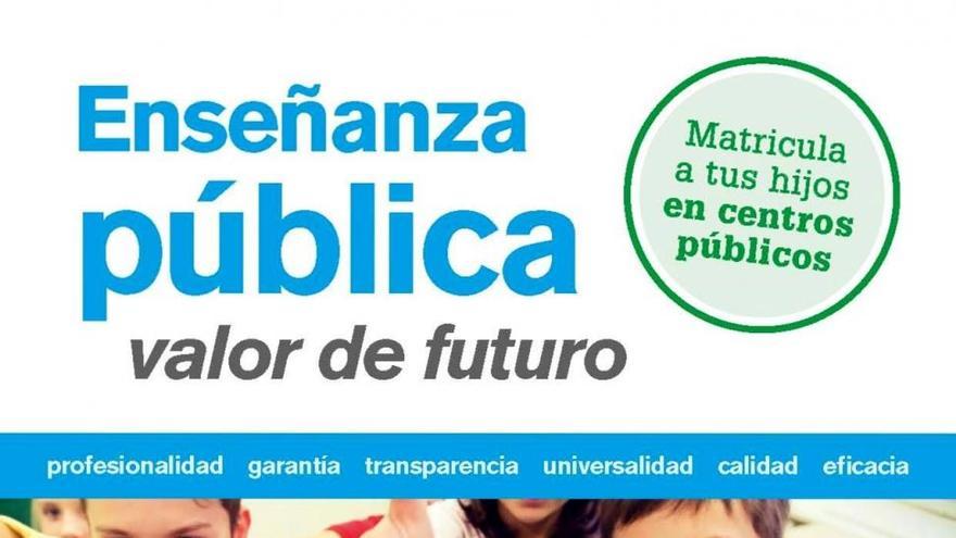ANPE Extremadura inicia la campaña de matriculación en la escuela pública &#039;Enseñanza pública, valor de futuro&#039;