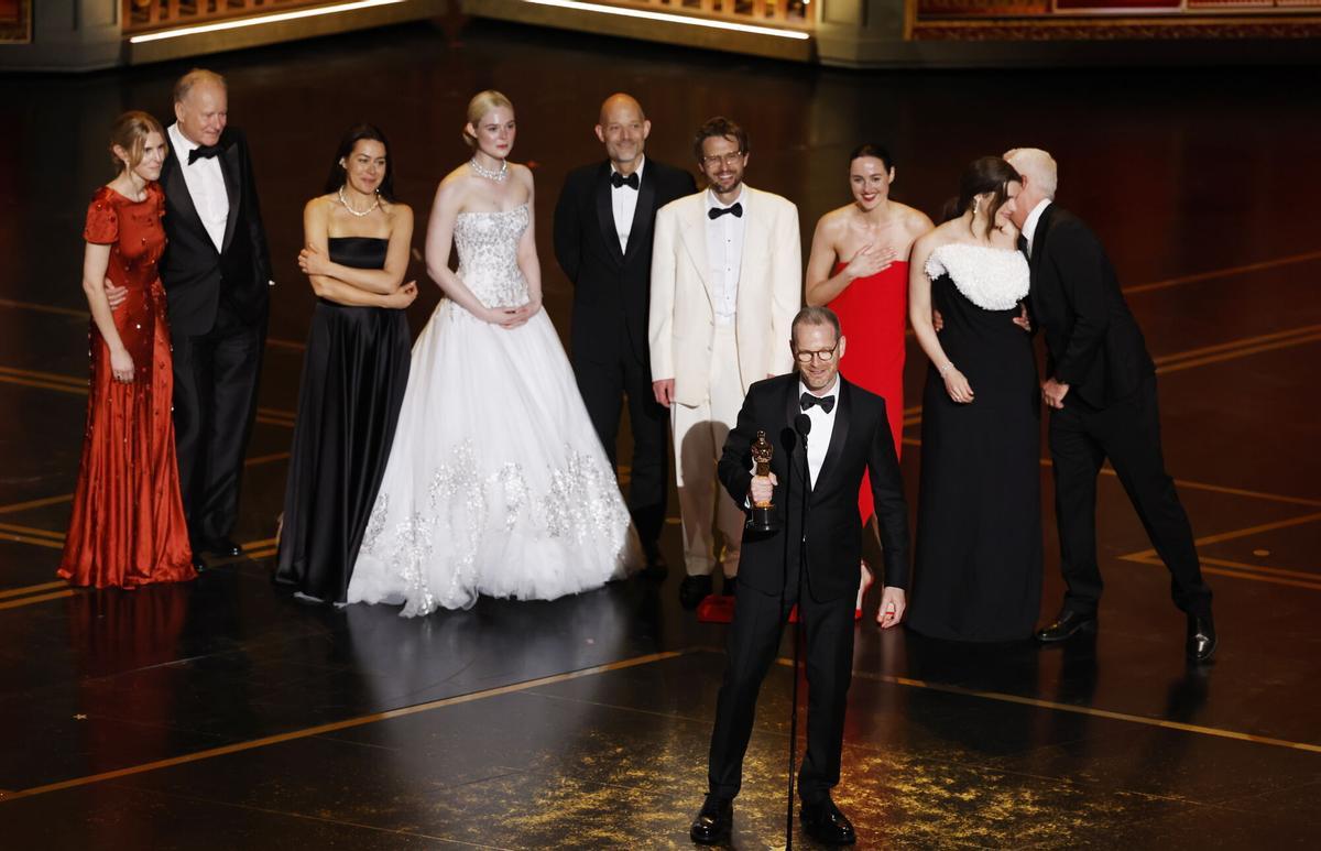 Joachim Trier, durante la gala de los premios Oscar.