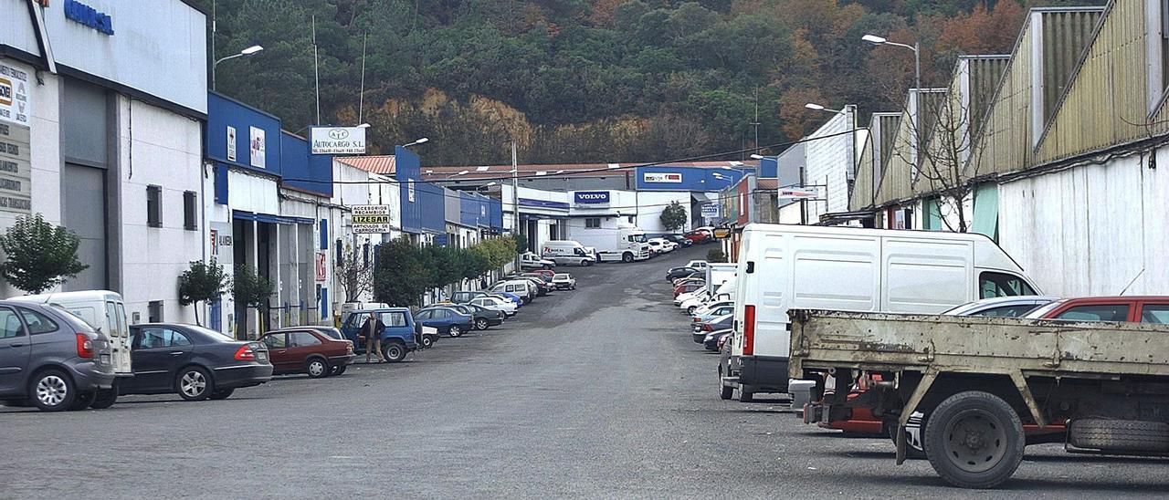 Polígono de Barreiros, uno de los motores empresariales de la provincia de Ourense. // IÑAKI OSORIO