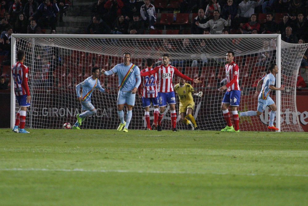 Les imatges del Girona - Rayo (1-3)