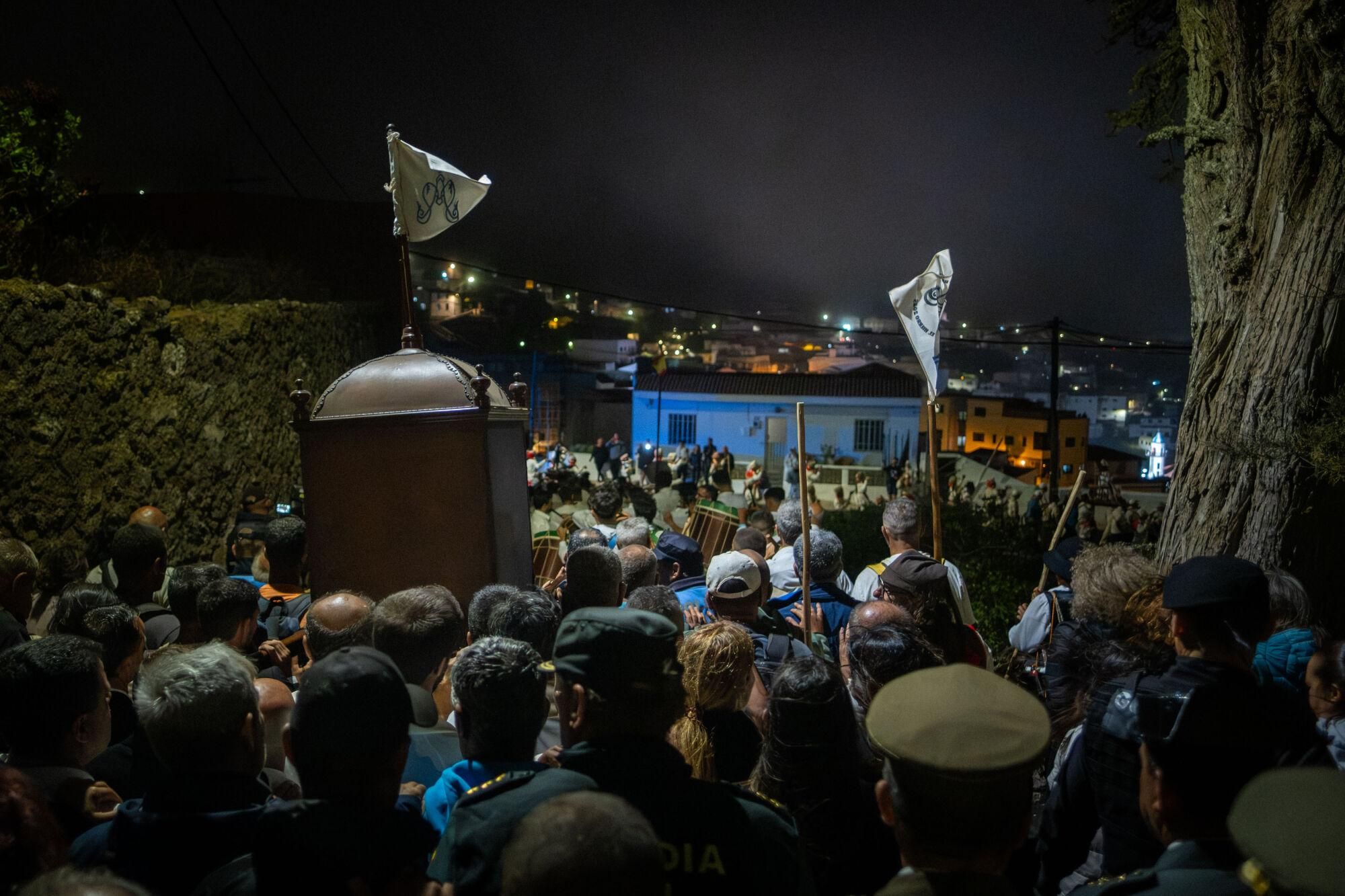 Llegada de la Virgen de Los Reyes a Valverde