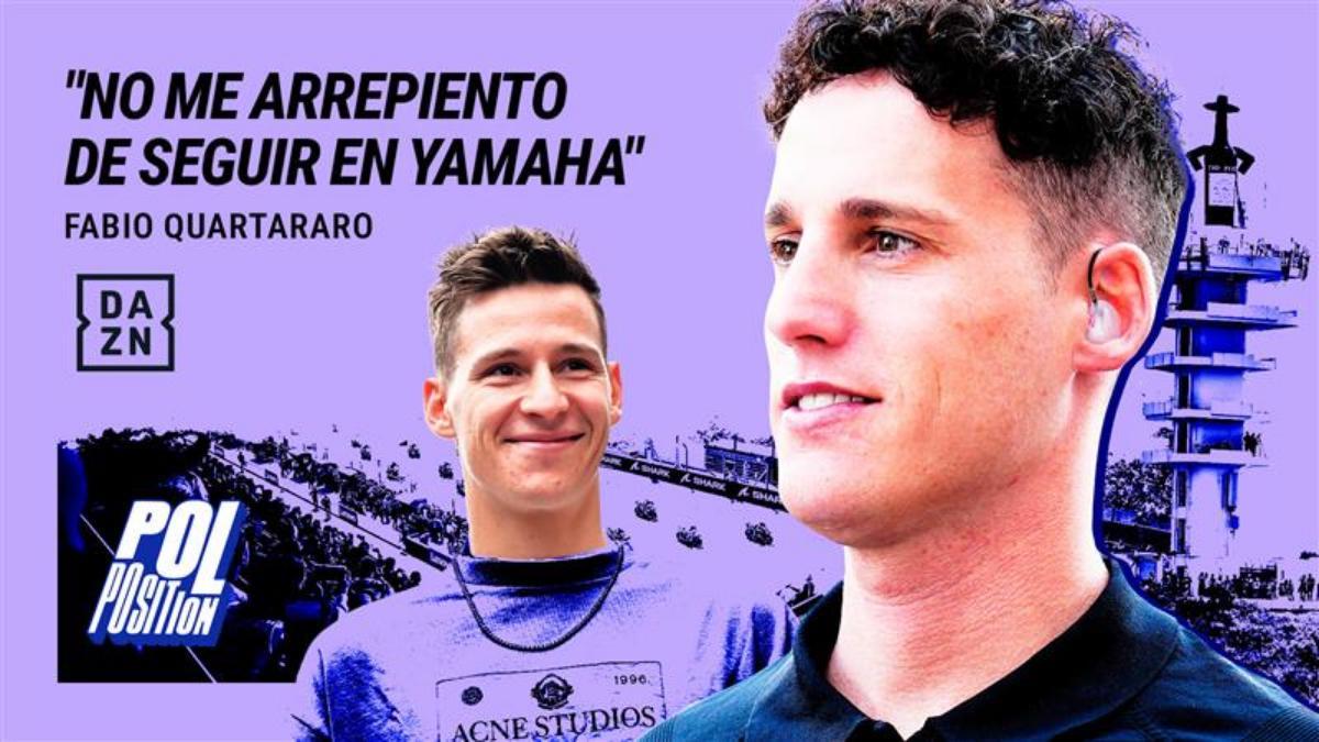 Fabio Quartararo, protagonista del espacio conducido por Pol Espargaró en DAZN
