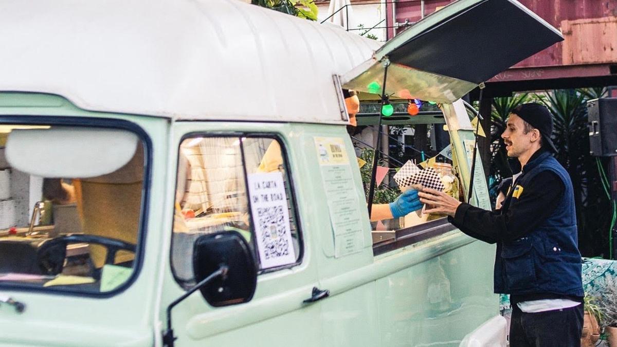 'Food truck' del proyecto Quinoa, que participa en esta edición de Van Van Market.
