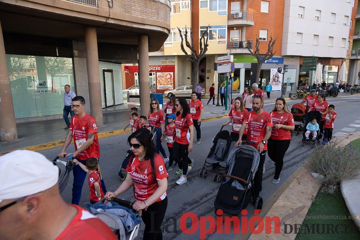 Marcha de la ONG Delwende en Caravaca