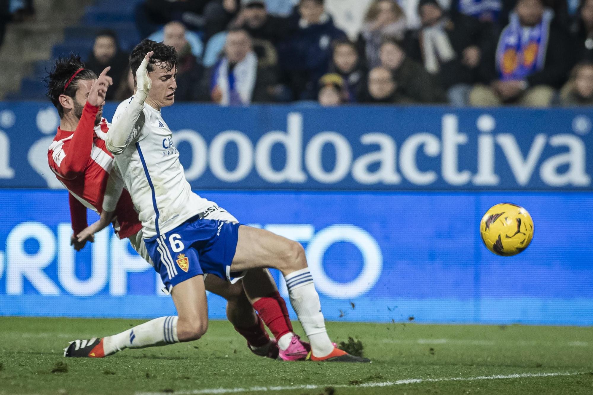 EN IMÁGENES: Zaragoza-Sporting en La Romareda