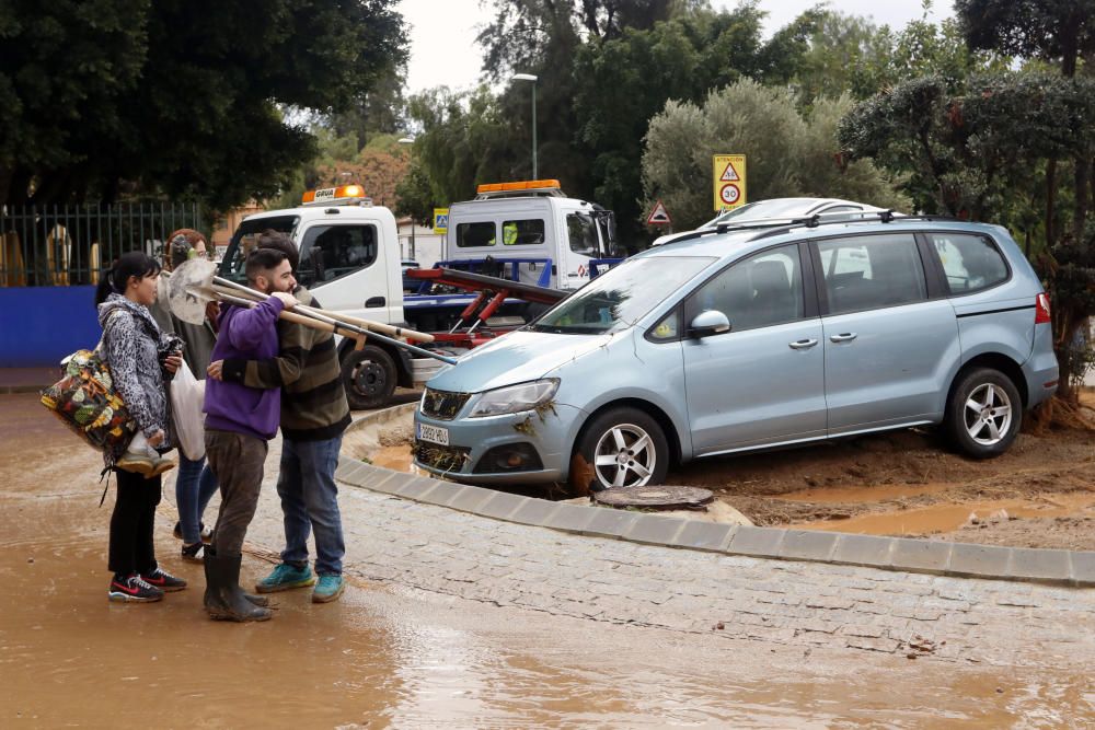 Temporal en Campanillas, Málaga