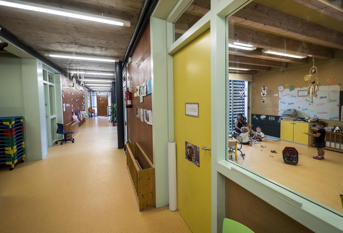 Ambiente en una guardería municipal.