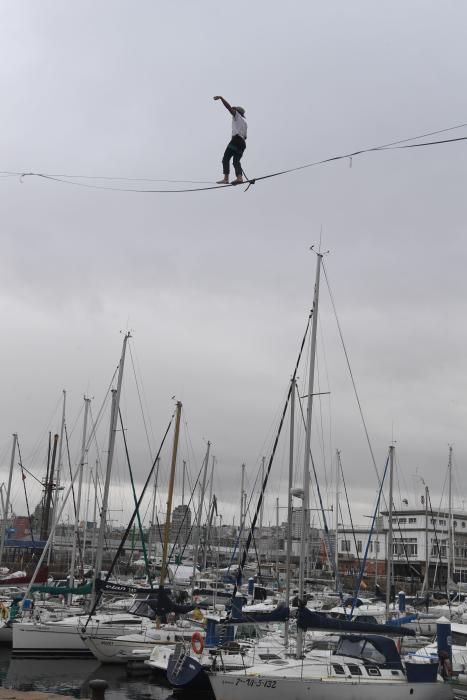 El festival reunirá en A Coruña durante tres días a más de 200 profesionales procedentes de 15 países que competirán en disciplinas como psicoblock, boulder o parkour.