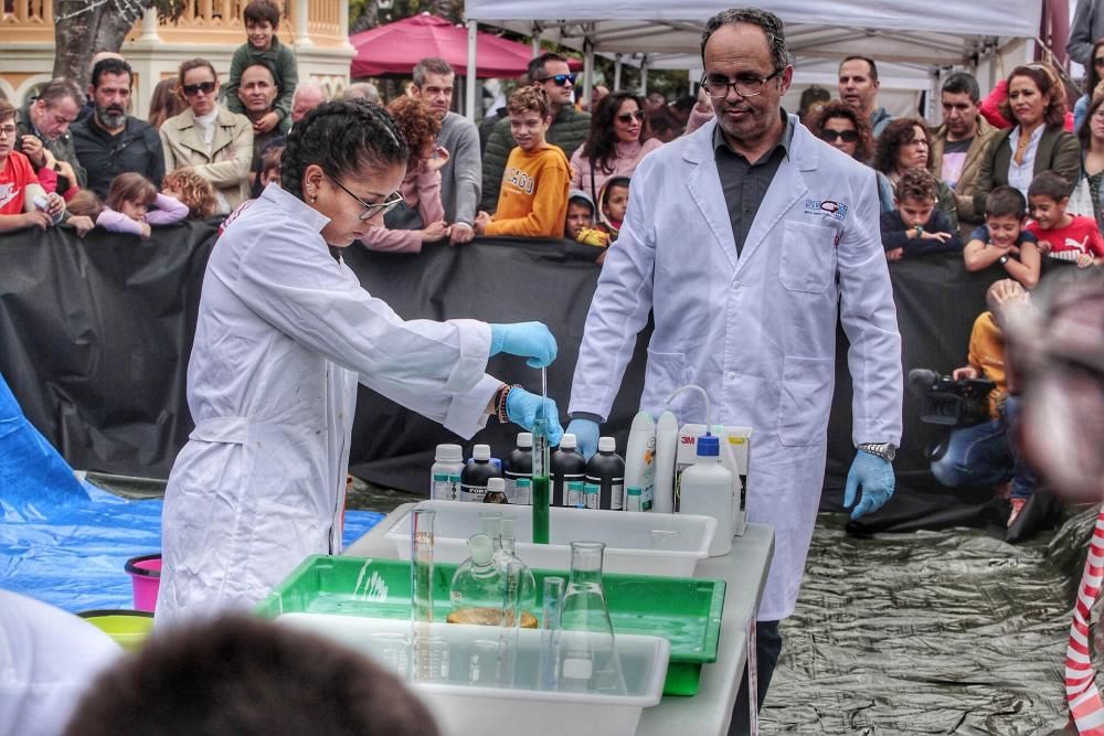 Feria de la Química en La Orotava.