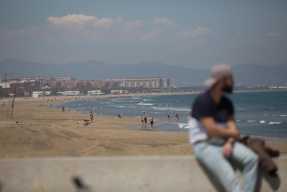 Restaurantes de la playa y Marina Beach en fase 1