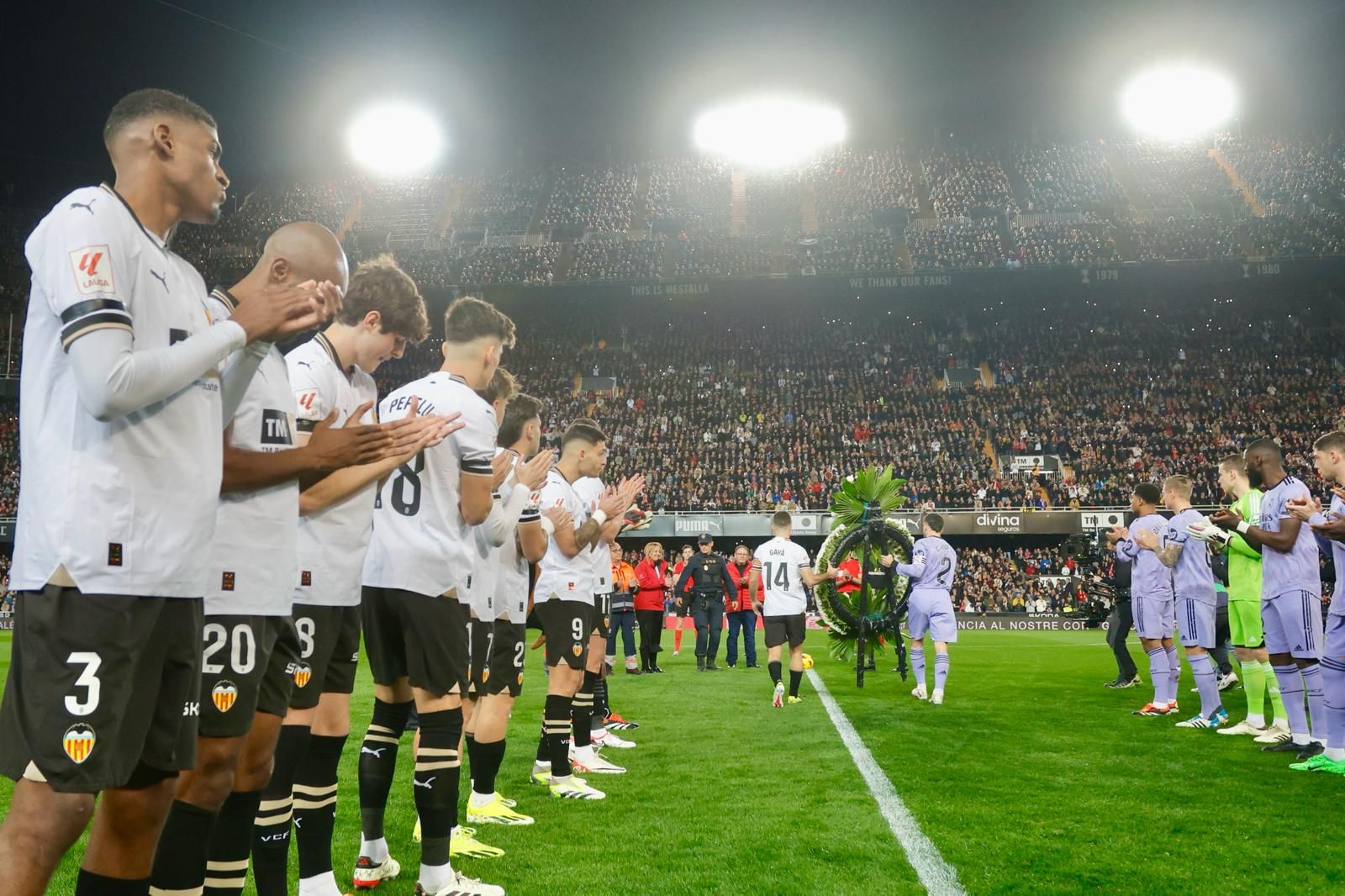 El Valencia CF - Real Madrid, en imágenes